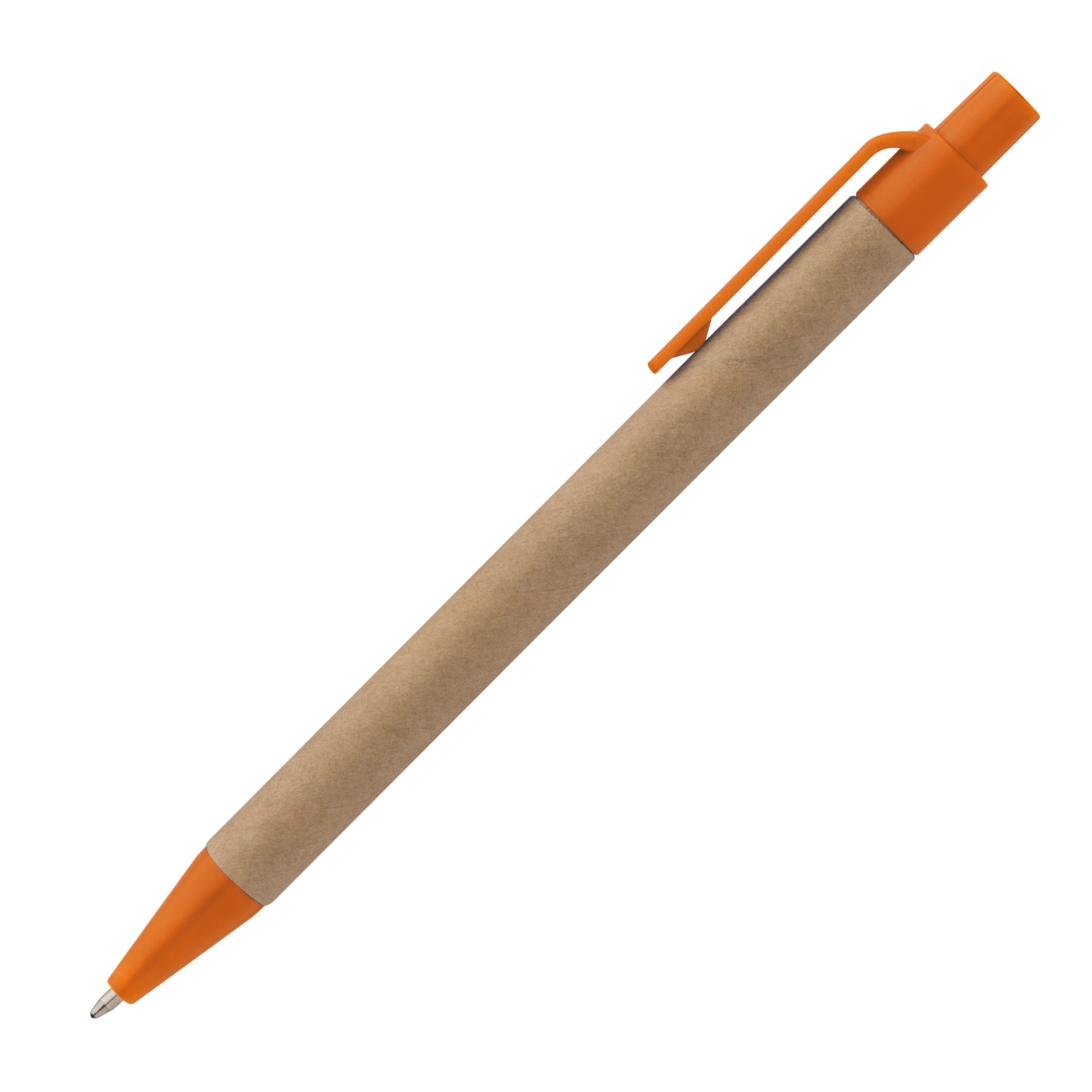 MA10397-10Kugelschreiber aus recyceltem Papier_ orange