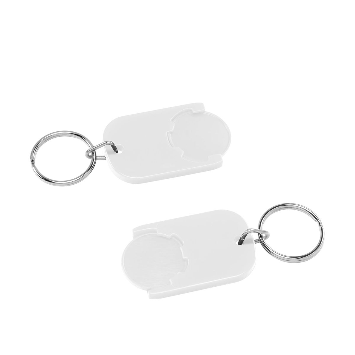 HE7555R-0-0Chiphalter mit 1€-Chip _Gamma_ weiss_ weiss HE7555R-0-0Chiphalter mit 1€-Chip _Gamma_ weiss_ weiss