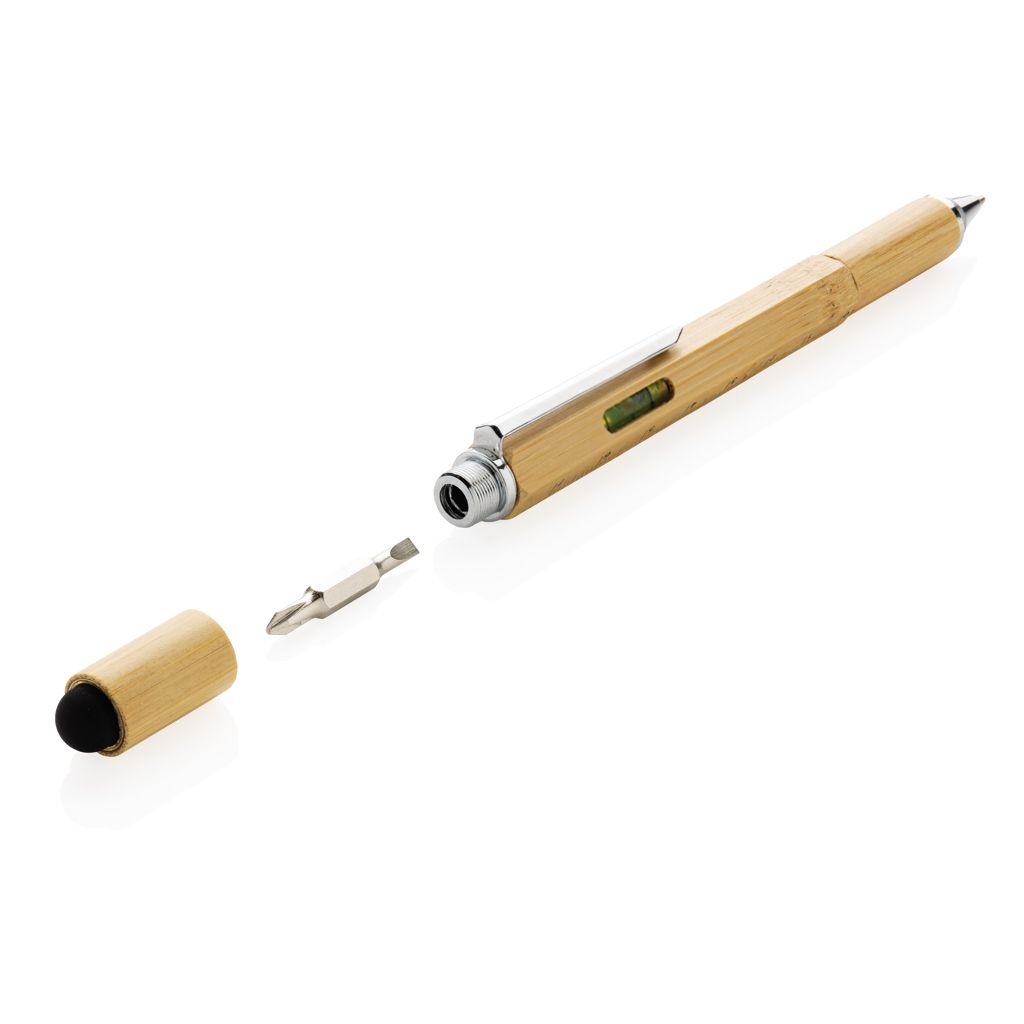 XDP221.54-95-in-1 Bambus Tool-Stift_ braun