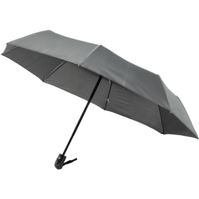 Regenschirm aus Pongee-Seide Conrad, Schwarz