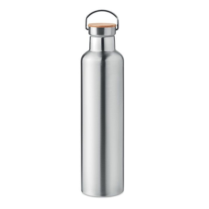 MO6373-16Helsinki Large Isolierflasche 1000 m l_ Mattsilber