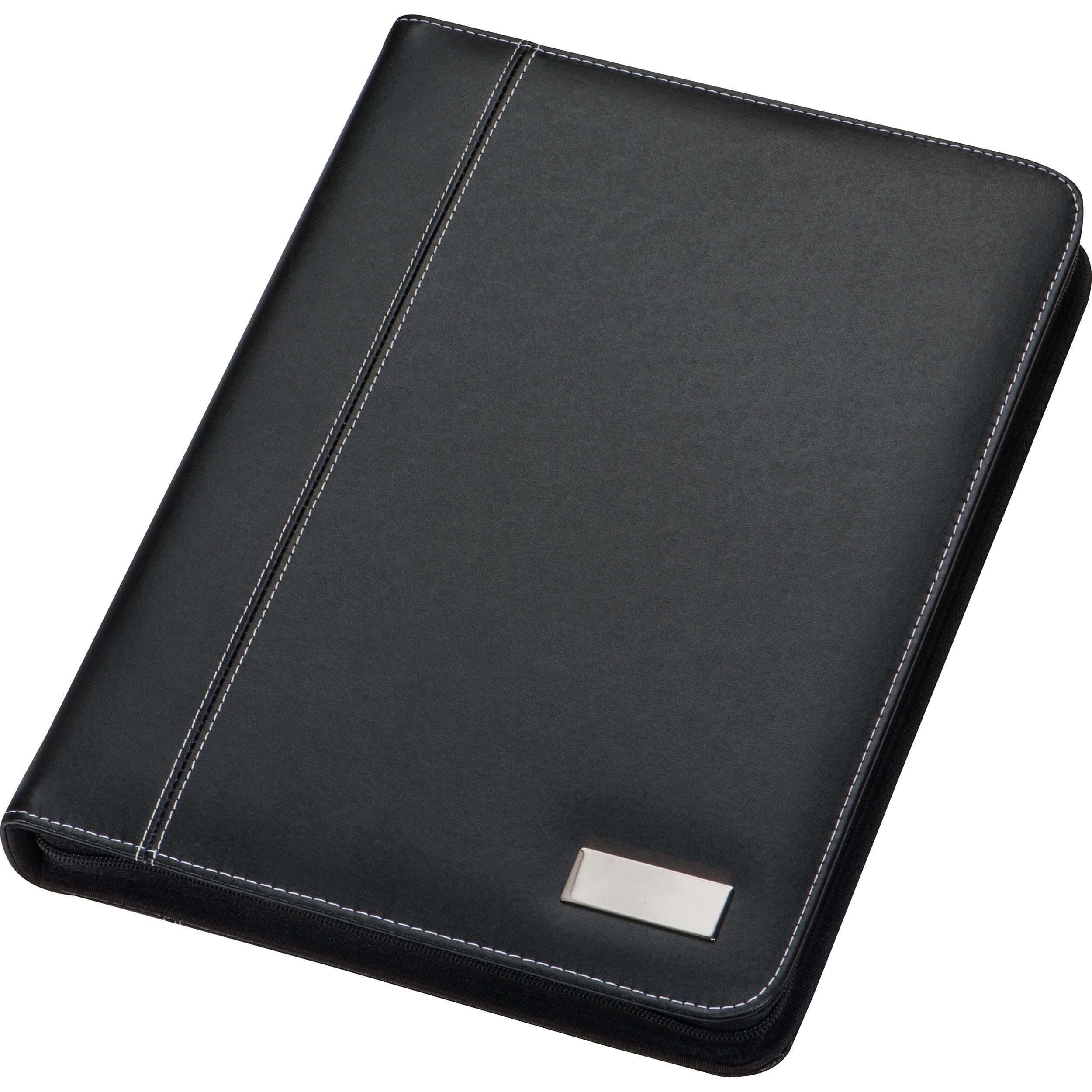 MA20636-03A4 Schreibmappe aus Kunstleder_ schwarz