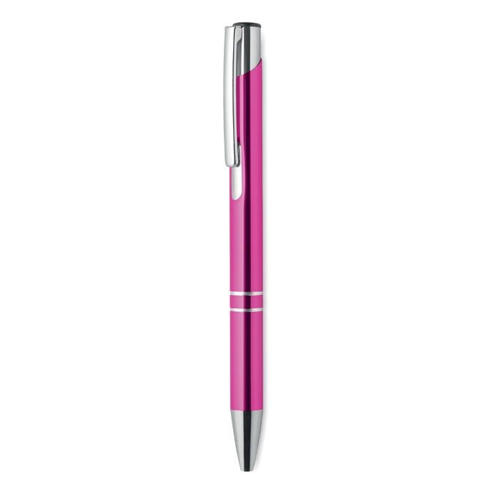 MO8893-38Bern Kugelschreiber recyceltes Alu_ fuchsia