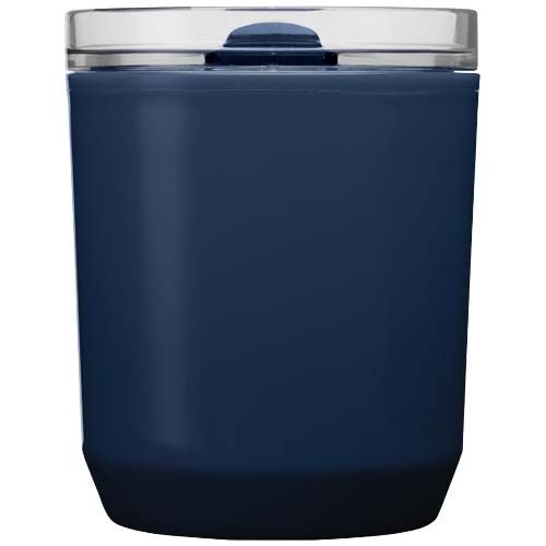 PF100852-4Hudson 180 ml doppelwandiger Becher aus recyceltem Kunststoff _ navy