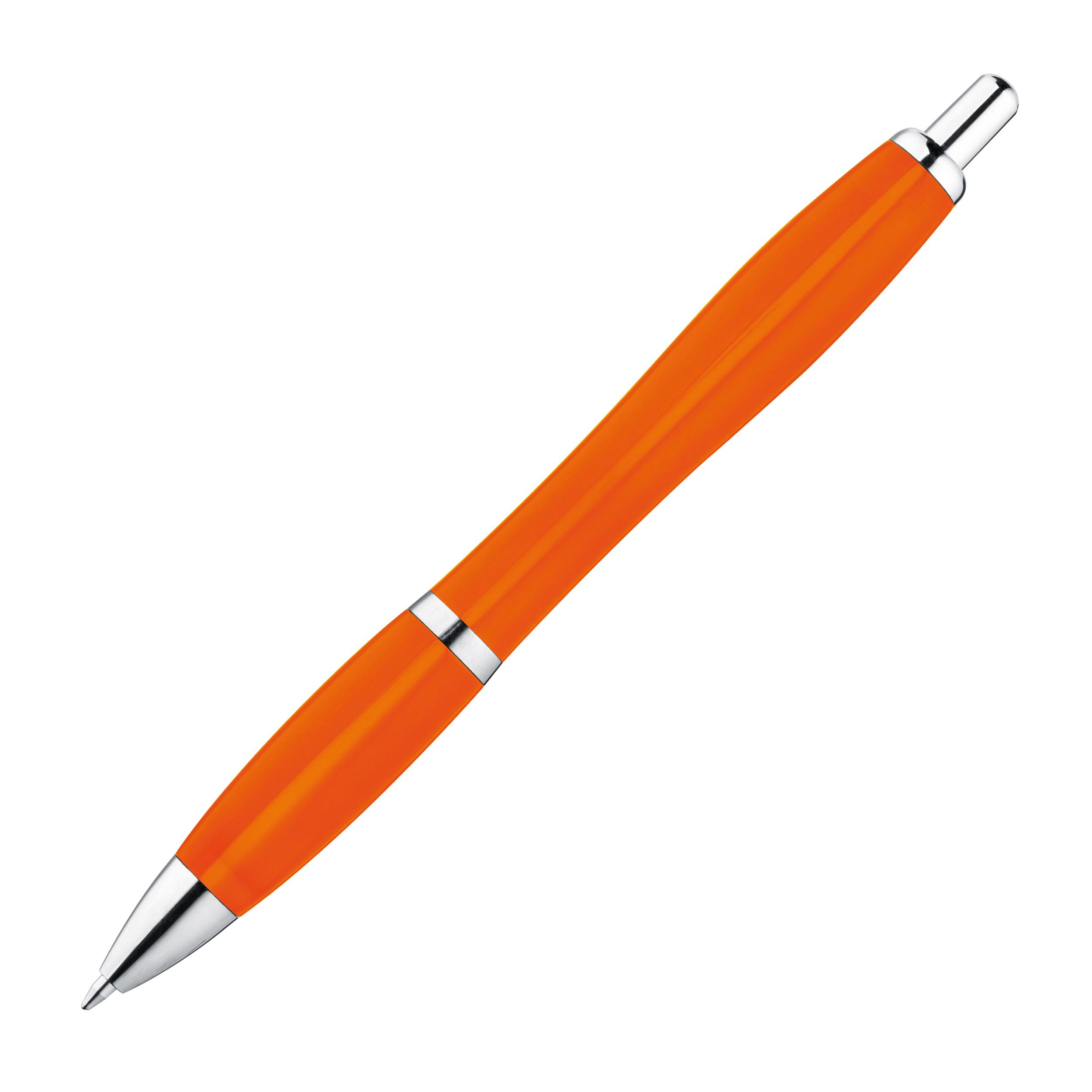 MA11679-10Kunststoffkugelschreiber vollfarbig _ orange