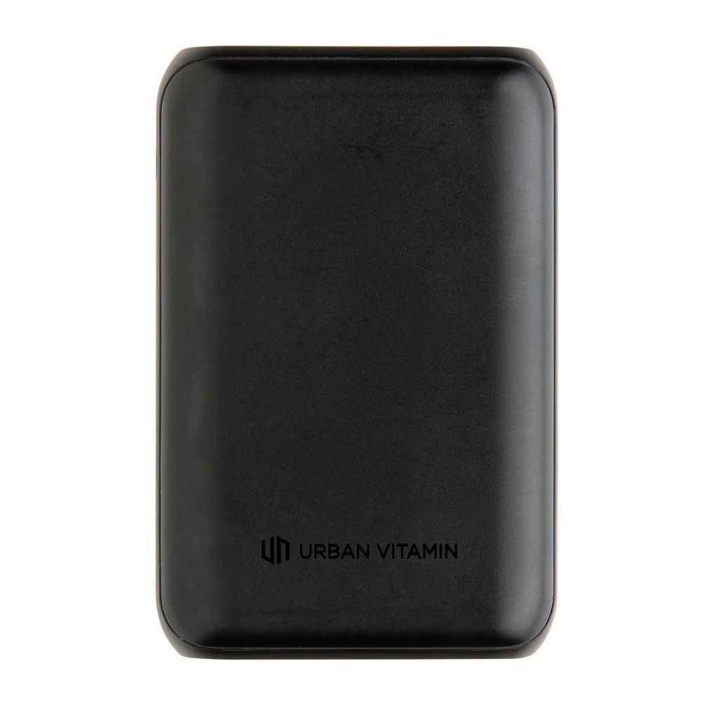 XDP322_70-1Urban Vitamin Alameda 10.000mAh 18W PD Powerbank_ schwarz