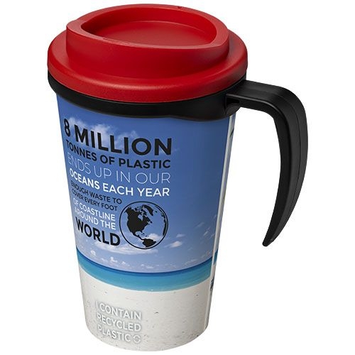 PF210006-16Brite-Ameriano® Grande 350 ml Isolierbecher_ schwarz_rot PF210006-16Brite-Ameriano® Grande 350 ml Isolierbecher_ schwarz_rot