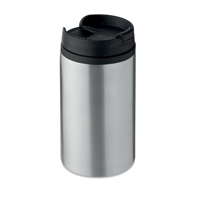 MO9246-16Falun Trinkbecher Edelstahl 250 ml_ Mattsilber