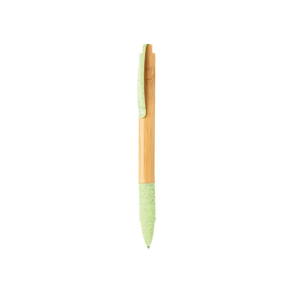 XDP610.53-7Bambus _ Weizenstroh Stift_ gruen
