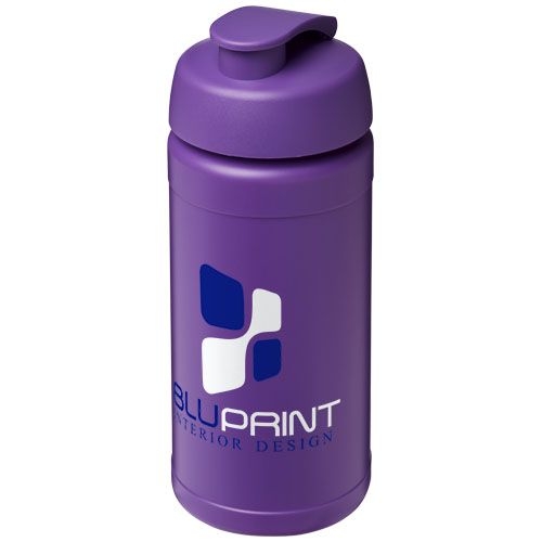 PF210068-24Baseline® Plus 500 ml Sportflasche mit Klappdeckel_ lila
