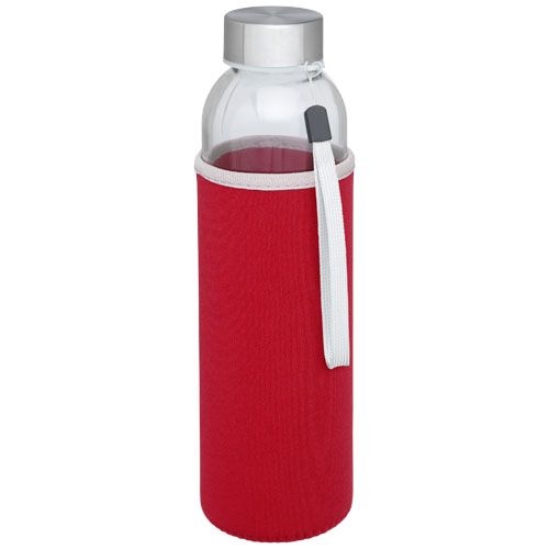 PF100656-2Bodhi 500 ml Glas-Sportflasche_ rot PF100656-2Bodhi 500 ml Glas-Sportflasche_ rot
