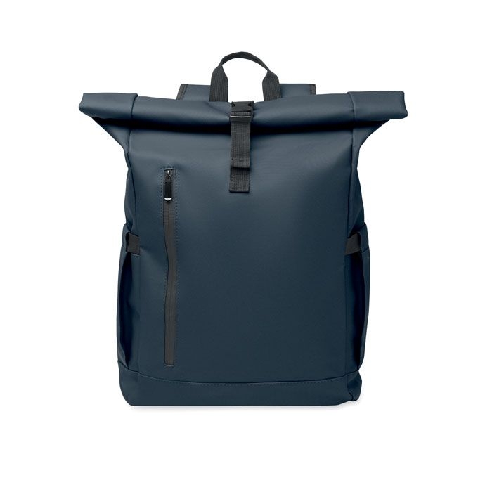 MO2643-04Bangkok Roll Rolltop-Rucksack 600D RPET_ blau