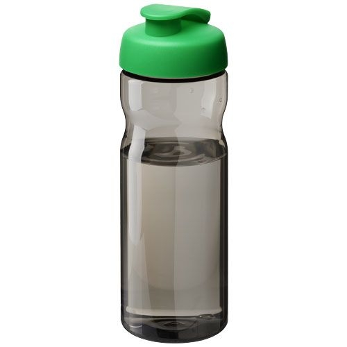 PF220100-4H2O Active® Eco Base 650 ml Sportflasche mit Klappdeckel_ hellgruen_kohle PF220100-4H2O Active® Eco Base 650 ml Sportflasche mit Klappdeckel_ hellgruen_kohle