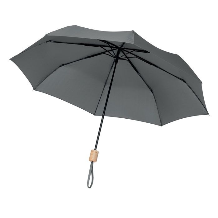 MO9604-07Tralee Faltbarer Regenschirm_ Grau