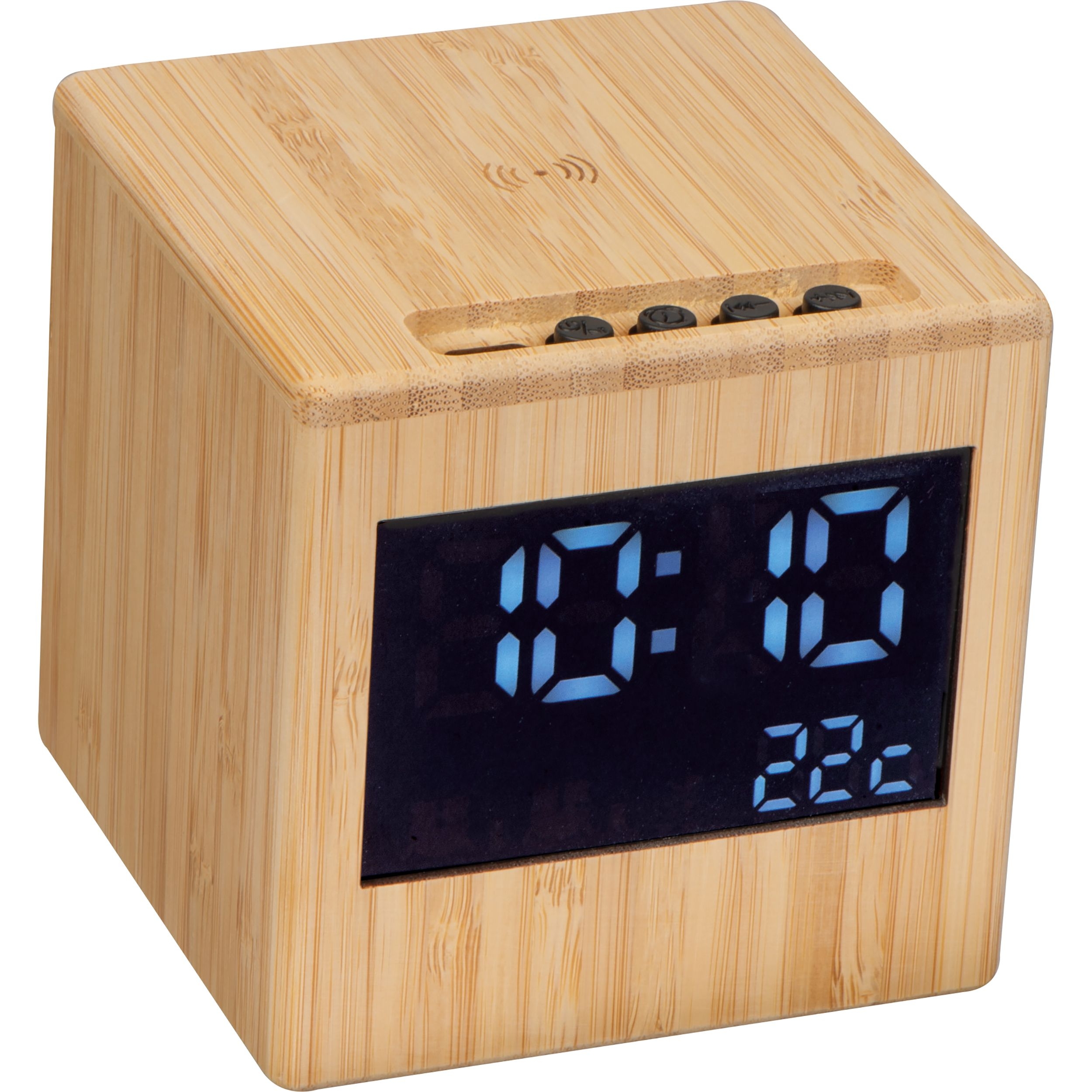 MA33957-13Bluetooth Lautsprecher mit Wireless Charger _ beige