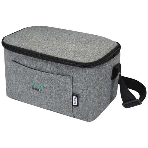 PF130065-2Tundra GRS RPET Kuehltasche fuer 6 Dosen 5L_ heather grau