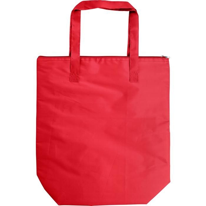 GI739612-08Kuehltasche aus Polyester _210T_ Hal_ rot