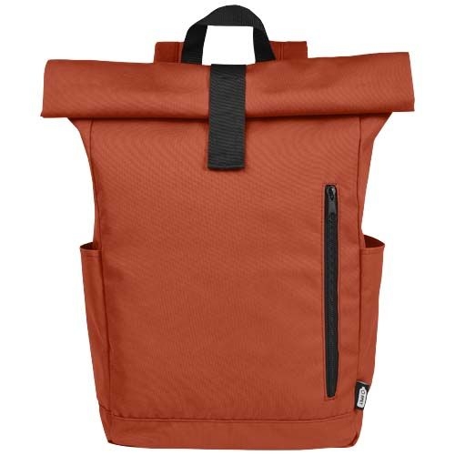 PF120659-8Byron 15_6_ GRS RPET Roll-Top Rucksack 18 L_ ziegelstein
