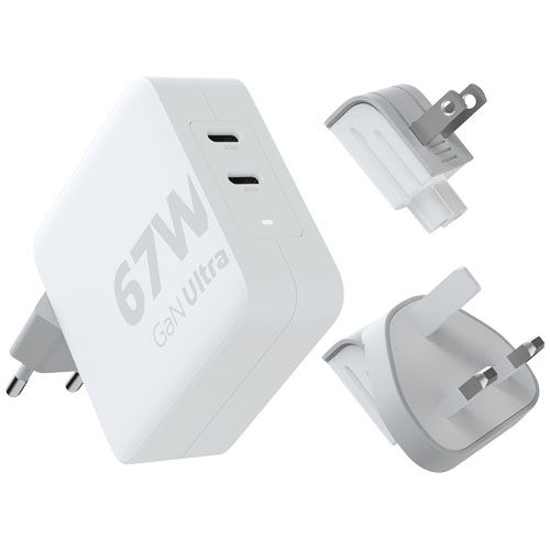 PF124396Xtorm XVC2067 GaN Ultra 67 W Reiseladegeraet mit 100 W USB-C PD-Kabel