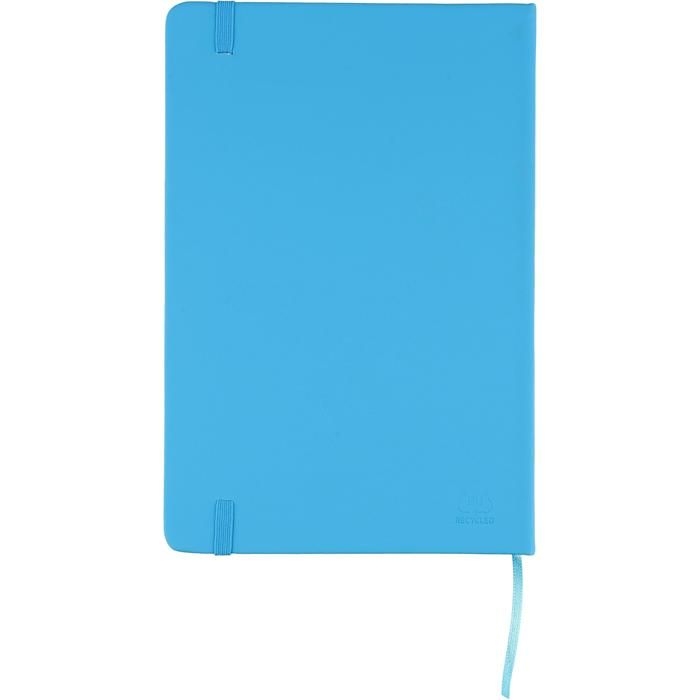 GI1207023-06Recyceltem notizbuch A5 aus PU Eva_ gelb