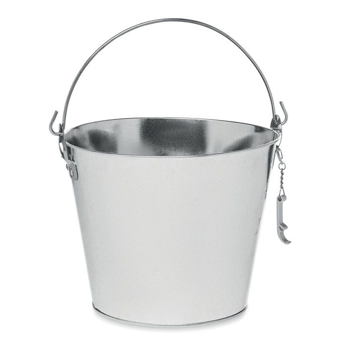 MO6777-16Bucky Metalleimer 4L_ Mattsilber