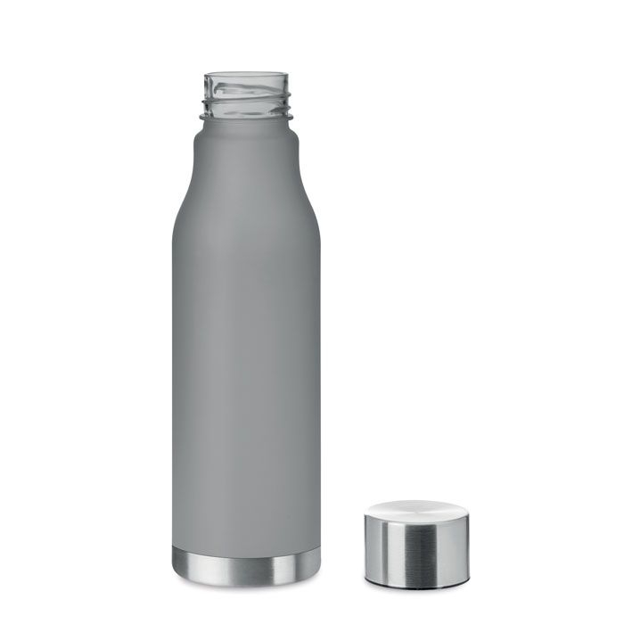 MO6237-27Glacier Rpet Trinkflasche RPET 600ml_ Transparent Grau