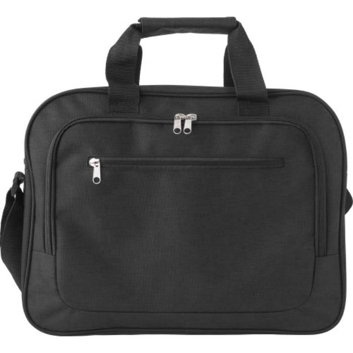 Laptoptasche aus Polyester Isolde, Schwarz