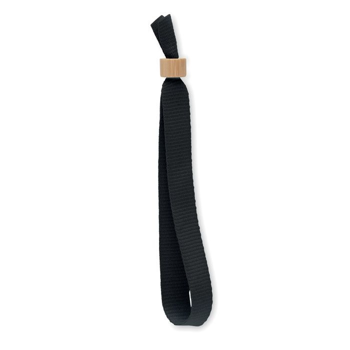 MO6706-03Fiesta Armband RPET-Polyester_ Schwarz MO6706-03Fiesta Armband RPET-Polyester_ Schwarz