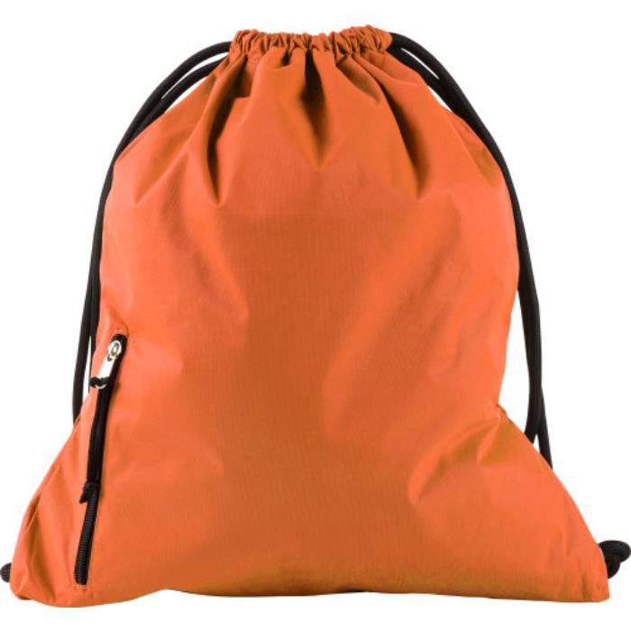 GI9003-07Turnbeutel aus Pongee Elise_ Orange GI9003-07Turnbeutel aus Pongee Elise_ Orange