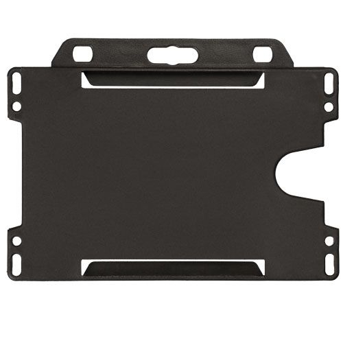 PF210193-3Vega Kartenhalter aus recyceltem Kunststoff_ schwarz