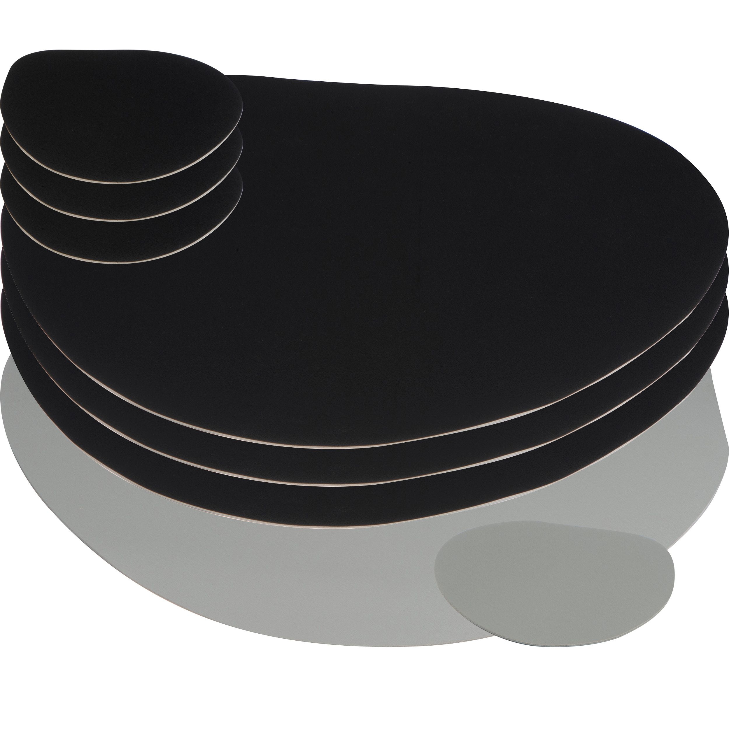MA83177-038 teiliges Platzset_ schwarz MA83177-038 teiliges Platzset_ schwarz