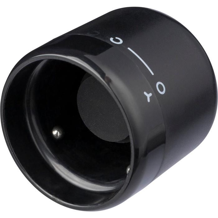 GI1206643-01Flaschenverschluss aus ABS - Jareth_ schwarz