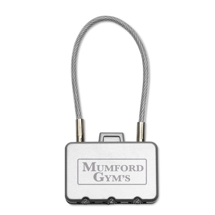 MO8354-16Threecode Kofferschloss_ Mattsilber