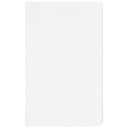 PF107749-1Fabia Notizbuch mit Cover aus Crush Papier_ weiss