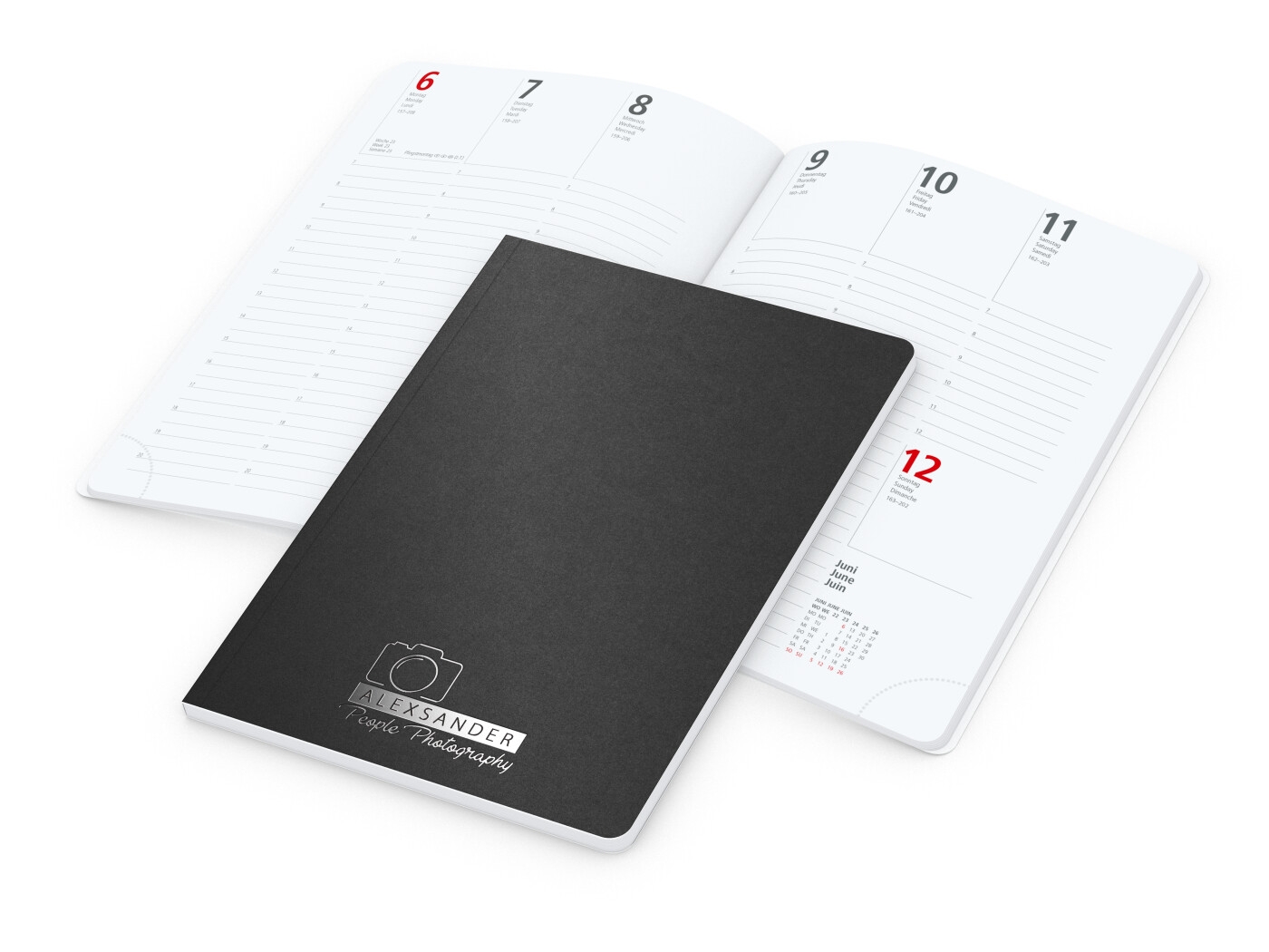 GE0057-SCSWochenkalender Prestige-Flexx_ Silberpraegung