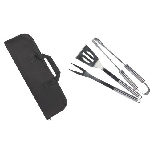 Barcabo 3-teiliges Grillset, silber