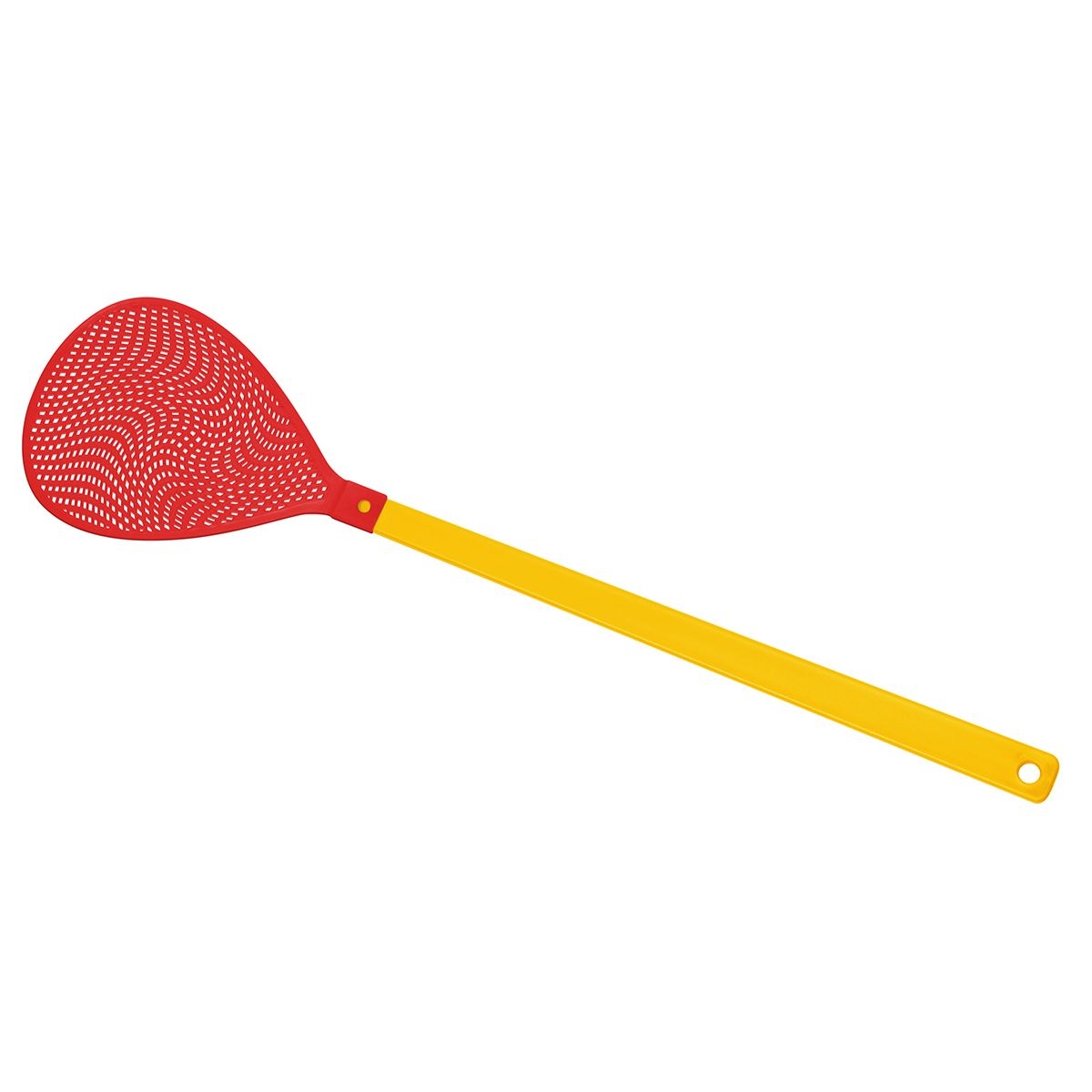 HE8731-4-1Fliegenklatsche _Oval_ gelb_ rot HE8731-4-1Fliegenklatsche _Oval_ gelb_ rot