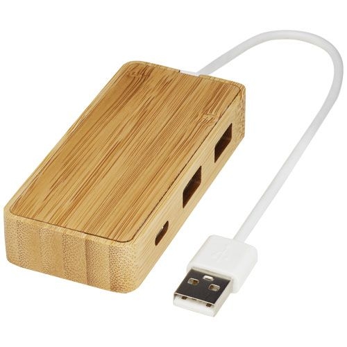 PF124306Tapas USB-Hub aus Bambus