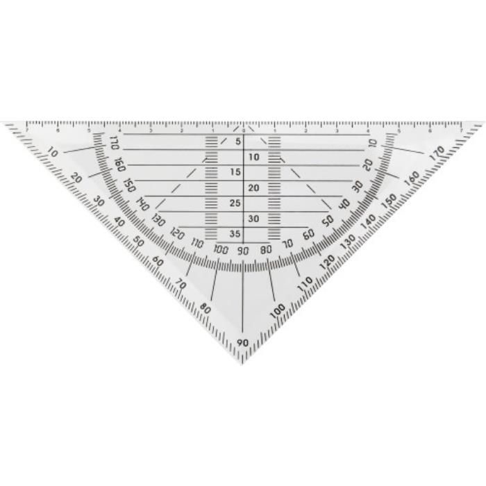 GI2413-21Geodreieck aus Kunststoff Jaden_ Neutral