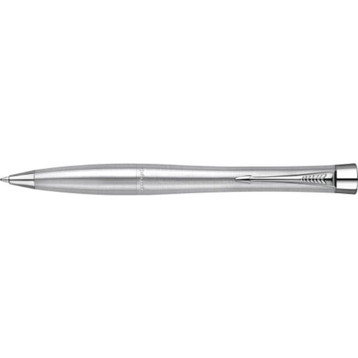 GI1418-32Parker Druckkugelschreiber 'Urban' aus Edelstahl_ Silber