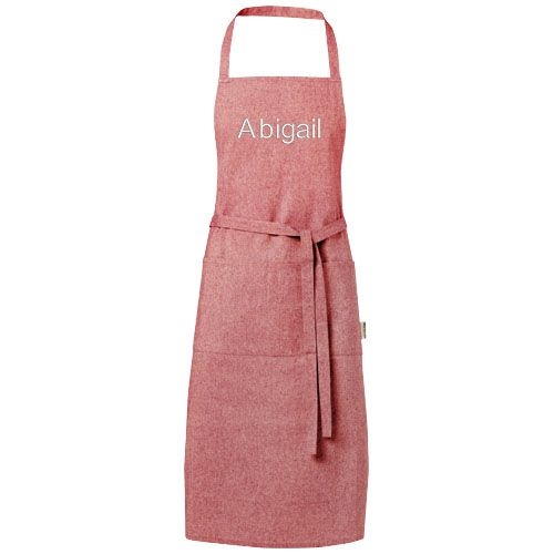 Pheebs 200 g/m² recycelte Schürze, heather rot