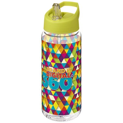 PF210446-13H2O Active® Octave Tritan™ 600 ml Sportflasche mit Ausgussdeckel_ transparent klar_limone