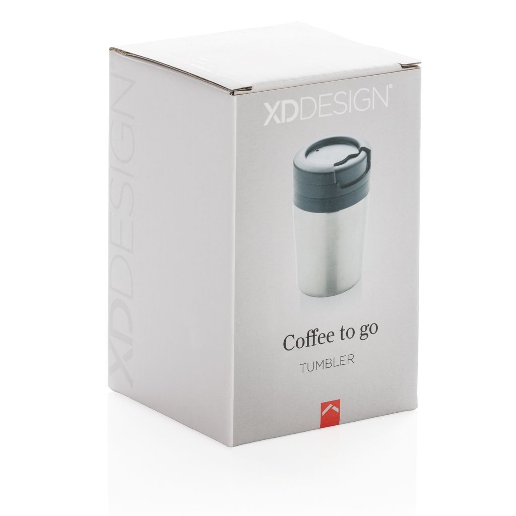 XDP432.92-2Coffee to go Becher_ silber