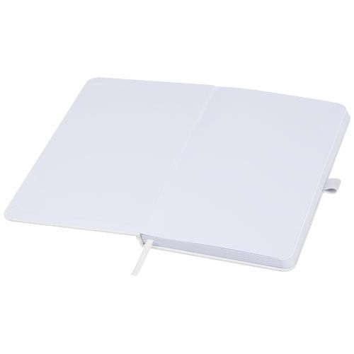 PF107812-1Fabianna Hardcover Notizbuch aus Crush-Papier_ weiss