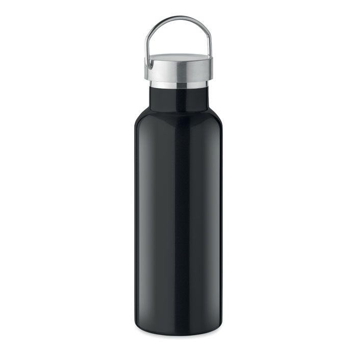 MO2107-03Florence Doppelwandige Flasche 500 ml_ schwarz