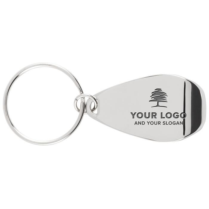 GI8659-32Schluesselanhaenger aus Metall Alma_ silber