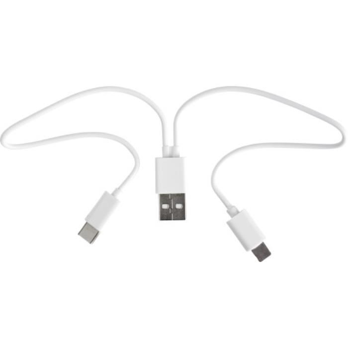 GI8290-02USB Ladekabel-Set 4 in1 Jonas_ Weiss