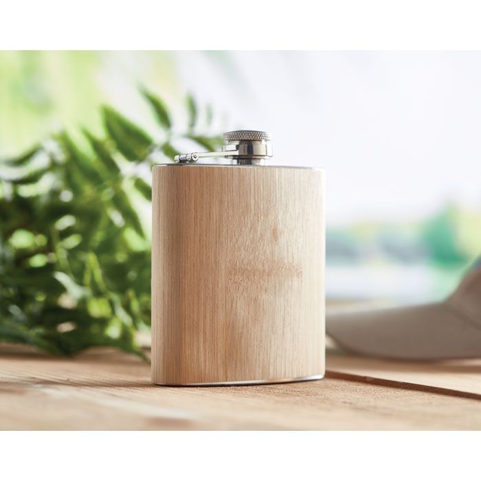 MO6356-13Hiphip Flachmann Bambus 170ml_ beige