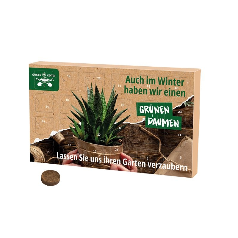 JG20107Adventskalender ECO L mit Samentuetchen