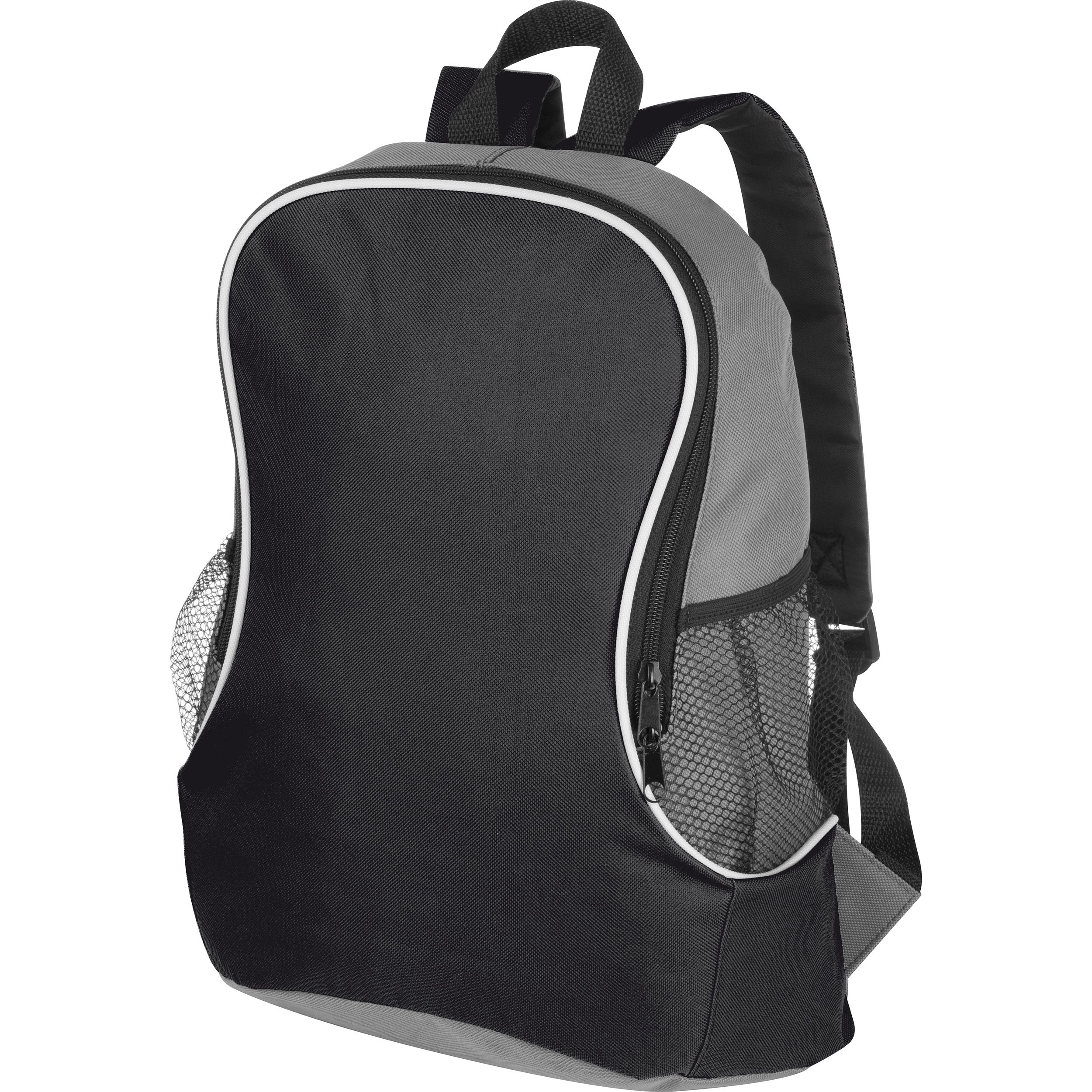 MA68933Rucksack mit Seitenfaechern aus Polyester